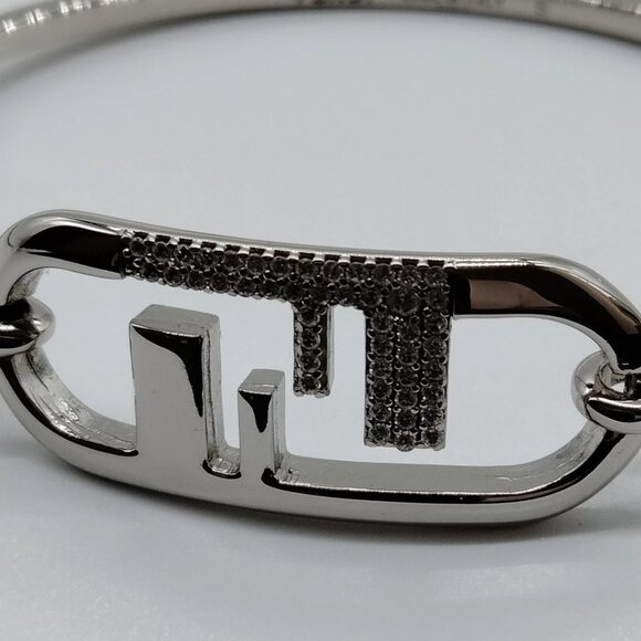 Fendi Bangle Silver 230-081425 - Picture 5 of 9